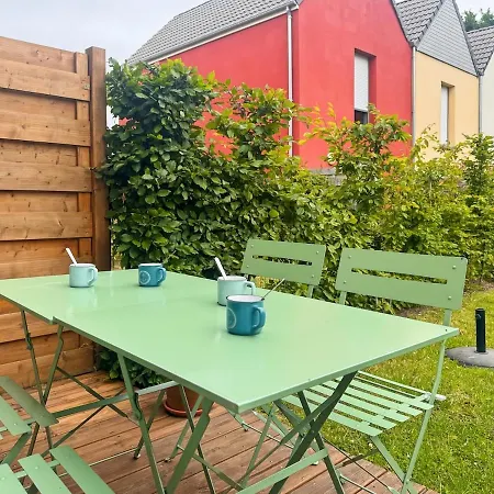 別荘 Les Paquerettes, Jardin, Garage, Parking Gratuit サン・ヴァルリー・シュル・ソンム